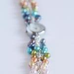 Rainbow Freshwater Pearls Bracelet Watch