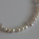 Ivory Freshwater Pearl, Coin Pearl And Sterling..