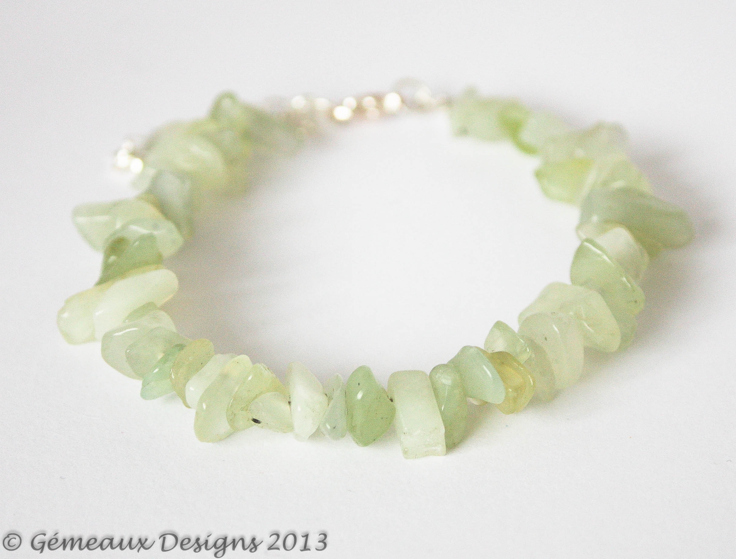 Jade Chip Bracelet on Luulla